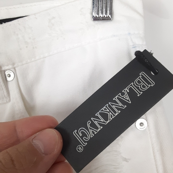 Blank NYC  Crop Jeans in White - Picture 6 of 9